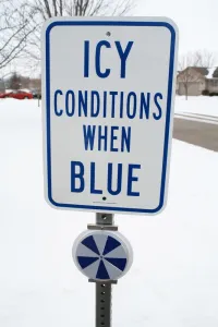Accuform FRW976 Icy Conditions Indicator Kit