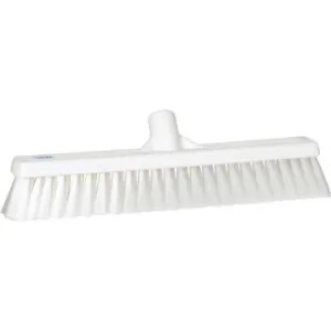 Accuform HRM124WT 8" x 8" Shadow Board Tools: Broom Heads White Rigid Plastic