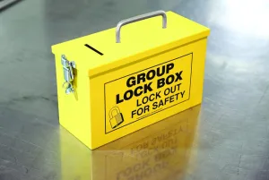 Accuform KCC612 Portable Group Lockout Boxes: Lock Box