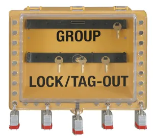 Accuform KCC633 Group Lockout View Boxes