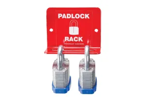 Accuform KCC703 Padlock Shelf Racks