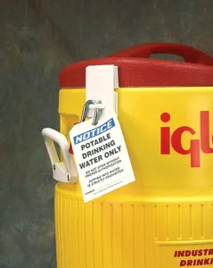 Accuform KDD275 Water Cooler Tether Lockout