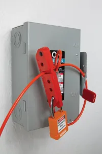 Accuform KDD621RD Scissor-Lok Cable-Hasps