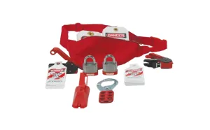Accuform KSK912 Lockout Kit: Lockout/Tagout Pouch Kit