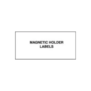 Accuform LMH310 Magnetic Card Label Holder