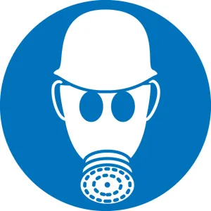 Accuform LSGM2264 ISO Safety Label - Mandatory - 2003/2011