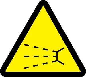 Accuform LSGW1532 ISO Warning Safety Label: Splash Hazard - 2003/2011