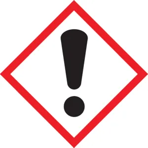 Accuform LZH617PS2 GHS Pictogram Label: Exclamation Mark
