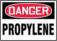 Accuform MCHG120VA OSHA Danger Safety Sign: Propylene