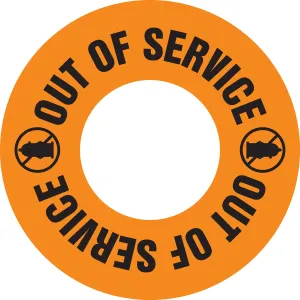 Accuform MFH800RD Fire & Emergency: Hydrant Rings