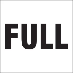 Accuform MHZW520PSP Drum & Container Labels: Full