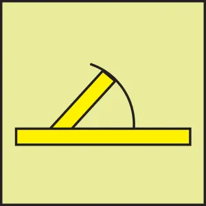 Accuform MLMR982GX IMO - Fire Control Equipment