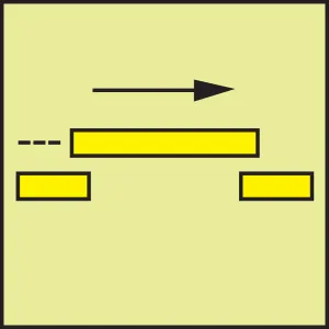 Accuform MLMR988GE IMO - Fire Control Equipment
