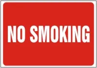 Accuform MSMK400XV 7" x 10" Safety Sign: No Smoking Adhesive Dura-Vinyl