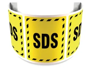 Accuform PSJ142 180D Projection Safety Sign: SDS