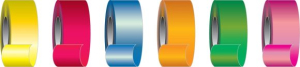 Accuform PTL410FO 1-3/16" x 150-ft Flagging Tape: Fluorescent Orange