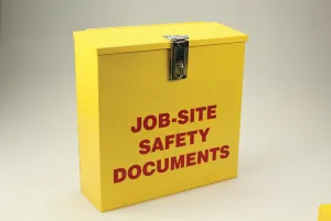 Accuform ZRS366 Safety Document Job-Site Boxes: Job-Site Safety Documents, Box Only