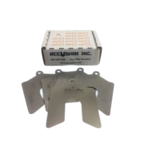 Accushim A-075 2" x 2" (A) Replacement Shim for Use with 1/4" to 5/8" Hold Down Bolts - 0.075"