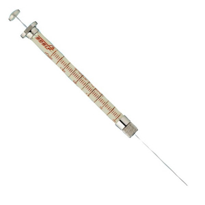 Ace Glass 5933-07 Gas Tight Chromatography Syringe with Removable Needle, 25 uL, 25 Gauge