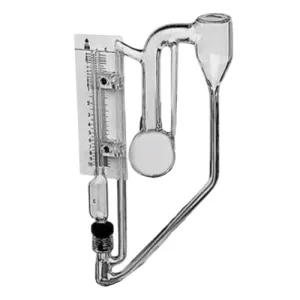Ace Glass 8728-15 Glass Body with Scale for McLeod Vacuum Gauge 10mm Hg