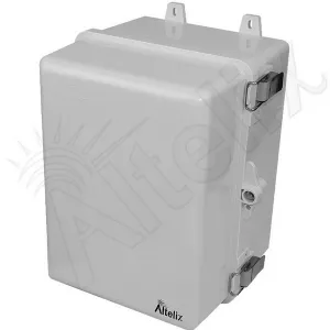 Altelix NP120909 NP Series 12x9x9 Polycarbonate + ABS NEMA 4X RF Transparent Outdoor WiFi Enclosure