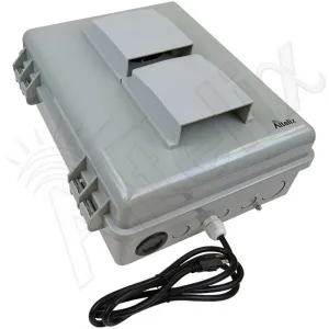 Altelix NP14GYVA1C-WEXT-09 NP14 Series Altelix Weatherproof Vented WiFi Enclosure for TP-Link RE330 AC1200 WiFi Extender