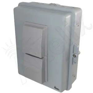 Altelix NP14GYVM-UBQ-04 NP14 Series Gray Vented Weatherproof Enclosure for Ubiquiti UniFi UAP-AC-PRO Access Point