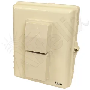 Altelix NP14TNVM-UBQ-04 NP14 Series Light Ivory Vented Weatherproof Enclosure for Ubiquiti UniFi UAP-AC-PRO Access Point