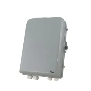 Altelix NP151005-PKIT NP Series 15x10x5 Pole Mount NEMA 4X Polycarbonate + ABS Weatherproof Enclosure