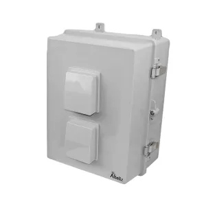 Altelix NP171409V-DIN 17x14x9 Polycarbonate + ABS Vented DIN Rail Enclosure