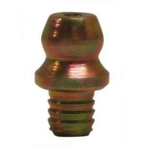 American Lube DR-316-NB Drive-Type Grease Fitting, No Ball Check 3/16" Drill Size Straight 0.5" Long