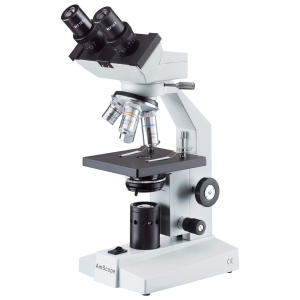 AmScope B100C 40X-2500X Binocular Biological Microscope