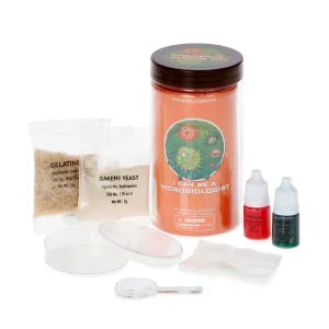 AmScope KT-MBIO Kid's Introduction to MicroBiology - Beginner's Activity Kit