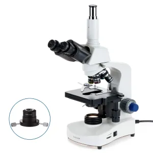 AmScope T340-DK-LED-MBI3 T340 Series LED Darkfield Trinocular Compound Microscope with Optional Digital Camera