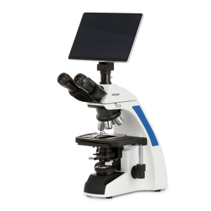 AmScope T720-TP2 T720 Series Trinocular Compound Microscope + Koehler LED Illumination + 10.5" Touchscreen 8MP Imaging System