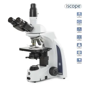 AmScope IS1153-EPL Euromex iScope Series Trinocular Compound Microscope 40X-1000X Magnification with E-plan Objectives