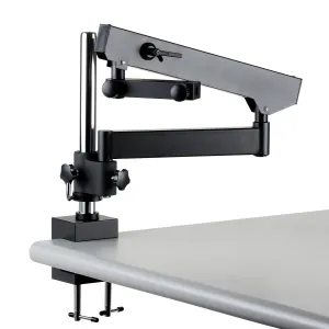 AmScope APC-NF Articulating Stand with Post Clamp for Stereo Microscopes