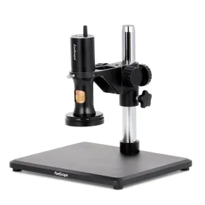 AmScope DM756W2D-TS DM756 Series 1080p Wi-Fi/USB All-in-One Digital Microscope 0.7X-11.2X Magnification w/ Zoom Optics on Table Stand
