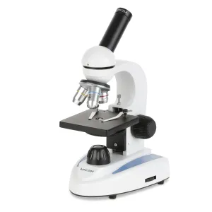 AmScope M149C M149 Series Student Kids Metal Frame Glass Optics Biological Moncluar Compound Microscope 40X-1000X Magnification