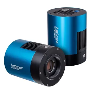 AmScope TF1603M-GS 16.0MP USB 3.0 Temperature-regulated Monochrome CMOS T-Mount Telescope Camera