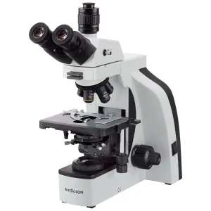AmScope T800 T800 Series Dual Illumination Infinity-Corrected Plan 3W LED Trinocular Compound Microscope with Optional Actively Cooled Digital Camera and 3D mechanical Stage