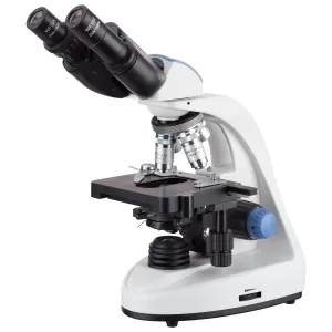 AmScope B300C-5M B300 Series Advanced Student Binocular Compound Microscope 40X-2500X Magnification with Siedentopf and 5MP USB 2.0 C-mount Camera