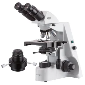 AmScope B660-DKO B660 Series Darkfield Binocular Compound Microscope with 20W Halogen Kohler Illumination, Oil Condenser and Optional Digital Camera