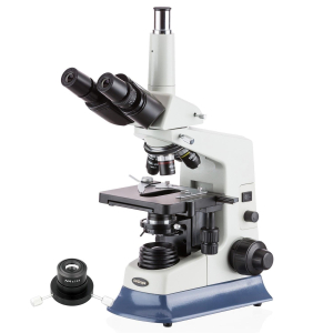 AmScope T590-DK-6MBI3 Darkfield Trinocular Compound Microscope 40X-1000X Magnification w/ 20W Halogen and 6.3MP Back-Lit USB 3.0 Camera