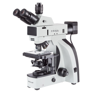AmScope T800M-MF143C T800 Series Metallurgical Trinocular Compound Microscope with Dual-Illumination and Cooled Color CCD Camera