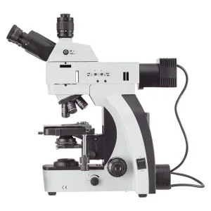 AmScope T800MA-3MGM3 T800 Series Professional Grade Metallurgical Trinocular Compound Microscope 50X-750X Magnification