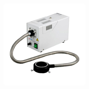 AmScope HL250-AR 150W Fiber Optic Microscope Ring Illuminator