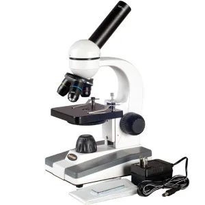 AmScope M148B M148 Series Monocular Compound Microscope 40X-800X Magnification Biological Science Student