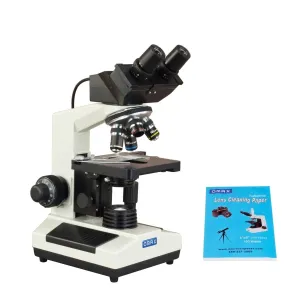 AmScope MD827S30-LP100 40X-2000X 3MP Digital Integrated Microscope w/ LED Illumination + Tissues