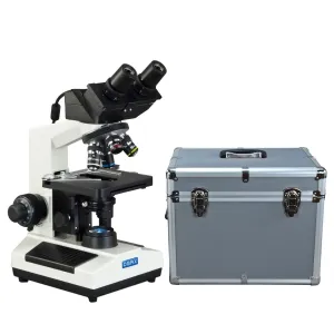 AmScope MD827S30L-A189A 40X-2000X 3MP Digital Integrated Microscope w/ LED Illumination + Fitted Hard Case